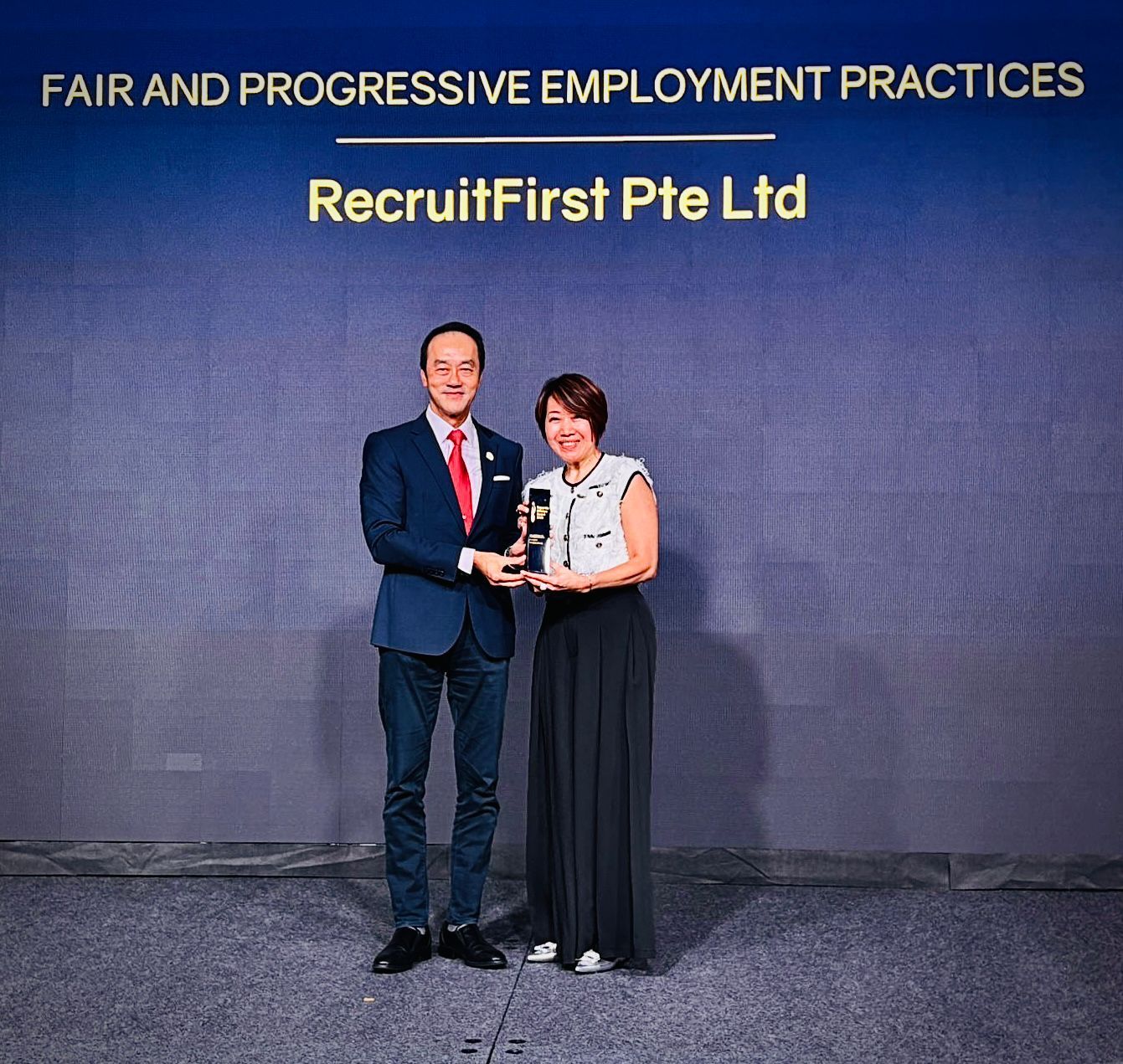 RecruitFirst Singapore Awarded Tripartite Alliance Award 2025