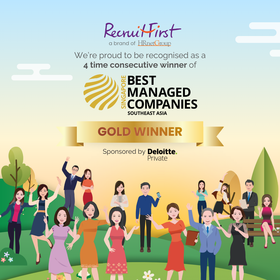 HRnetGroup Is A Gold Winner Of Singapore’s Best Managed Companies Award 2025